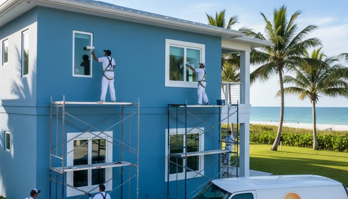 Bradenton, FL house painter for residential interior and exterior painting services