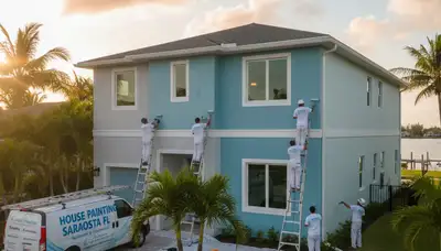 Professional house painting service in Bradenton, FL for interior and exterior homes
